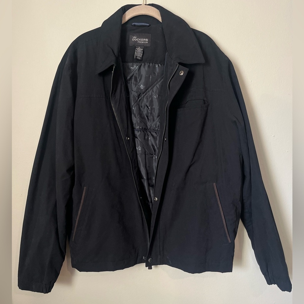 Dockers Premium Jacket Black Size Large